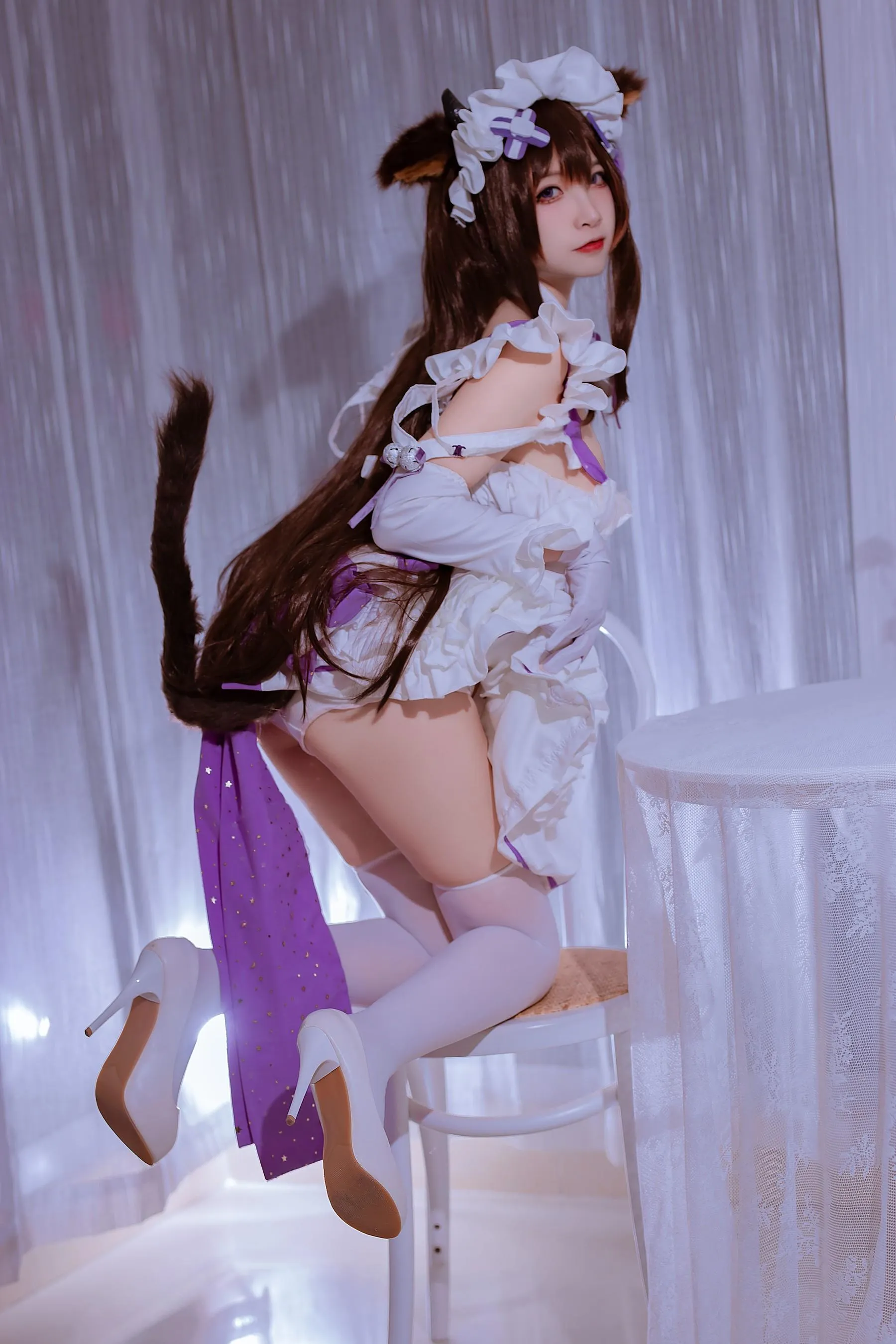 二佐Nisa – NO.146 碧蓝樫野同人女仆 [31P]插图8